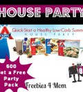 Free House Party: Atkins Quick-Start a Healthy Low-Carb Summer