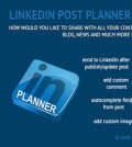 LinkedIn Post Planner Scheduler - Wordpress Plugin