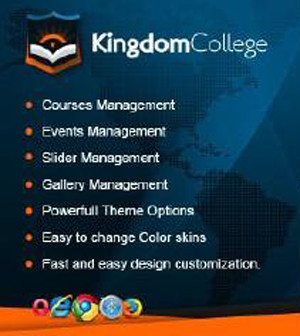 ThemeForest - Kingdom College - Educational Wordpress Theme