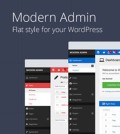 Codecanyon Modern Admin - Flat style for your WordPress