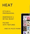 Heat Themeforest Premium Portfolio WordPress Theme