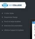 My College - Themeforest Premium Education WordPress Theme