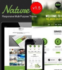 Nature - Themeforest Responsive Onepage WordPress Theme free download