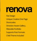 RENOVA - Themeforest One Page Responsive Portfolio